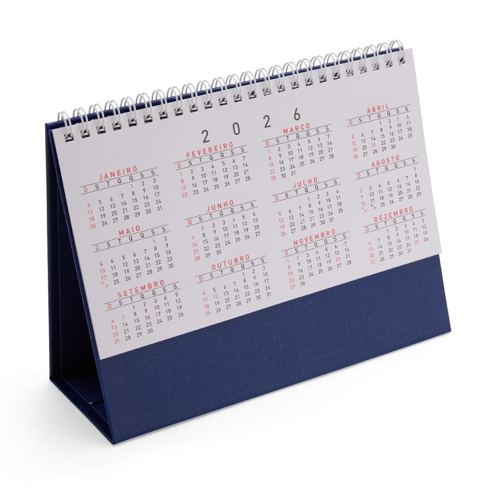 Calendário Papel Couche