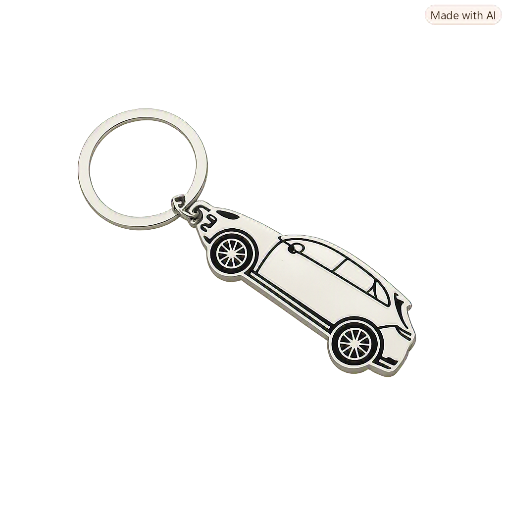 chaveiro metal carro