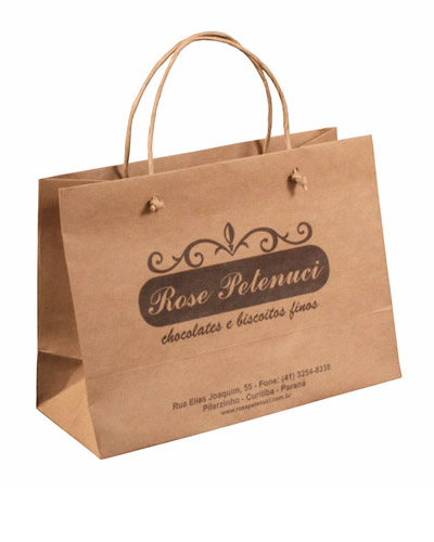 Sacolas Kraft Para Empresas