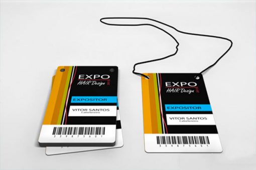 Crachás Para Eventos Em pvc